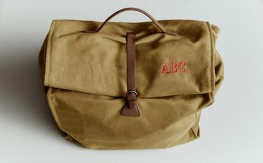 COTTON AND LEATHER COOLER