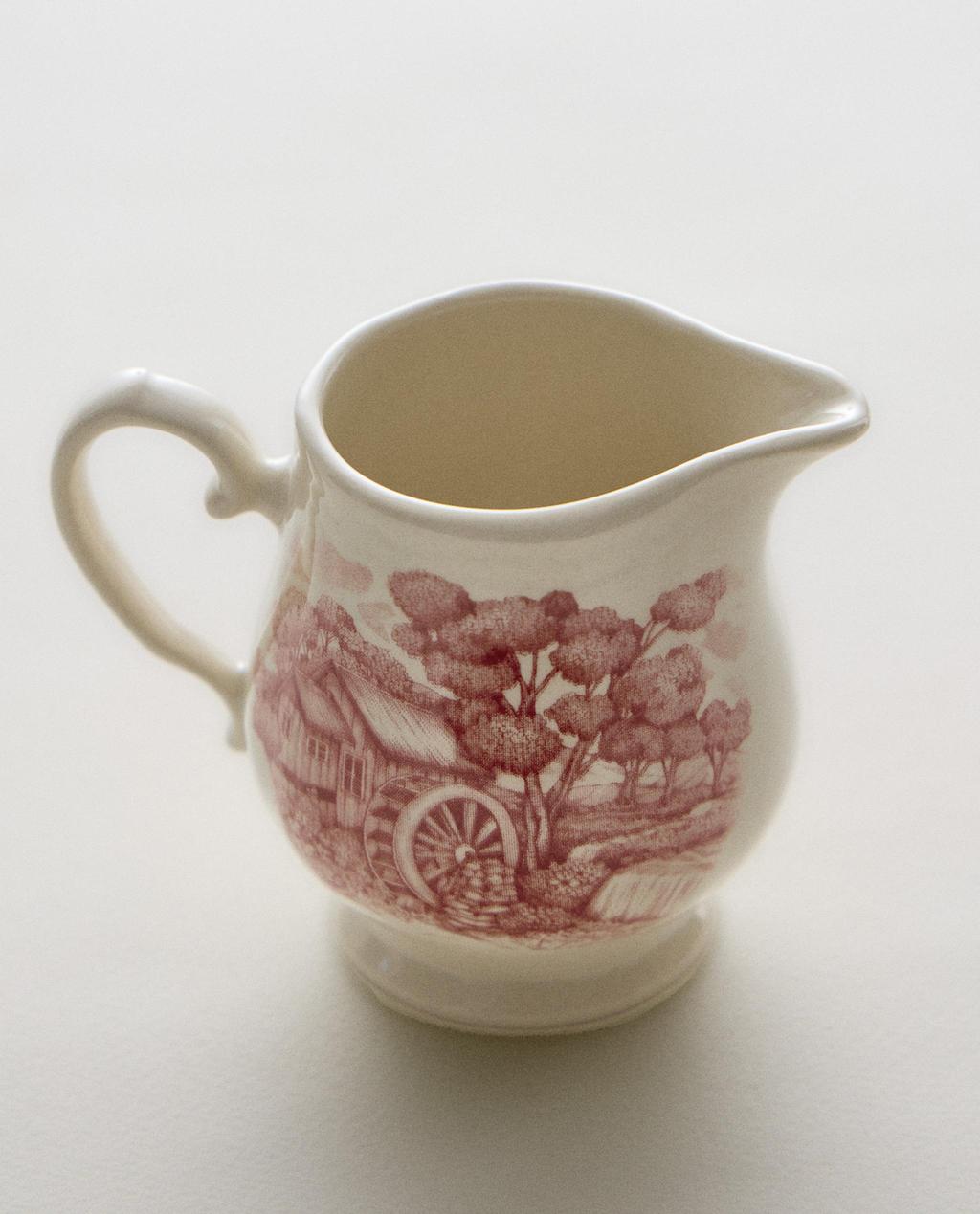 LANDSCAPE JUG MILK JUG EARTHENWARE