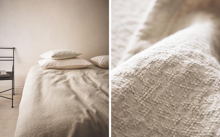 TAGESDECKE AUS BAUMWOLLJACQUARD