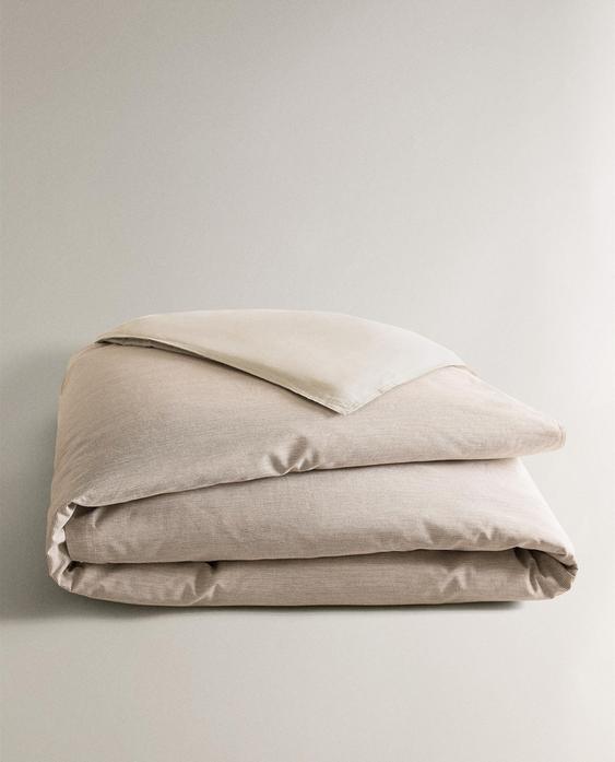 REVERSIBLE STRIPED DUVET COVER
