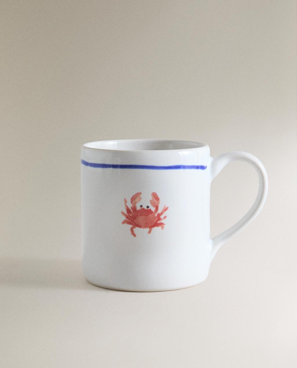 SEA CREATURE STONEWARE MUG