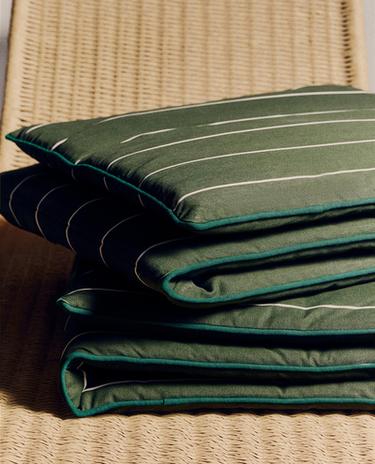 SURMATELAS RAYÉ PASSEPOILÉ