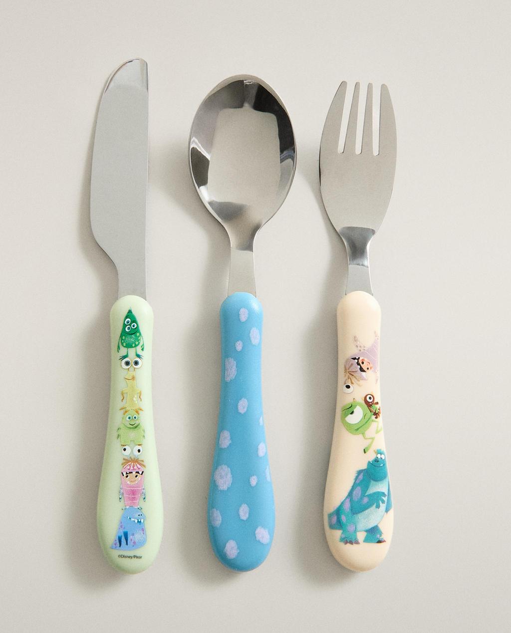 CHILDREN'S MONSTERS, INC. ©DISNEY/PIXAR CUTLERY SET