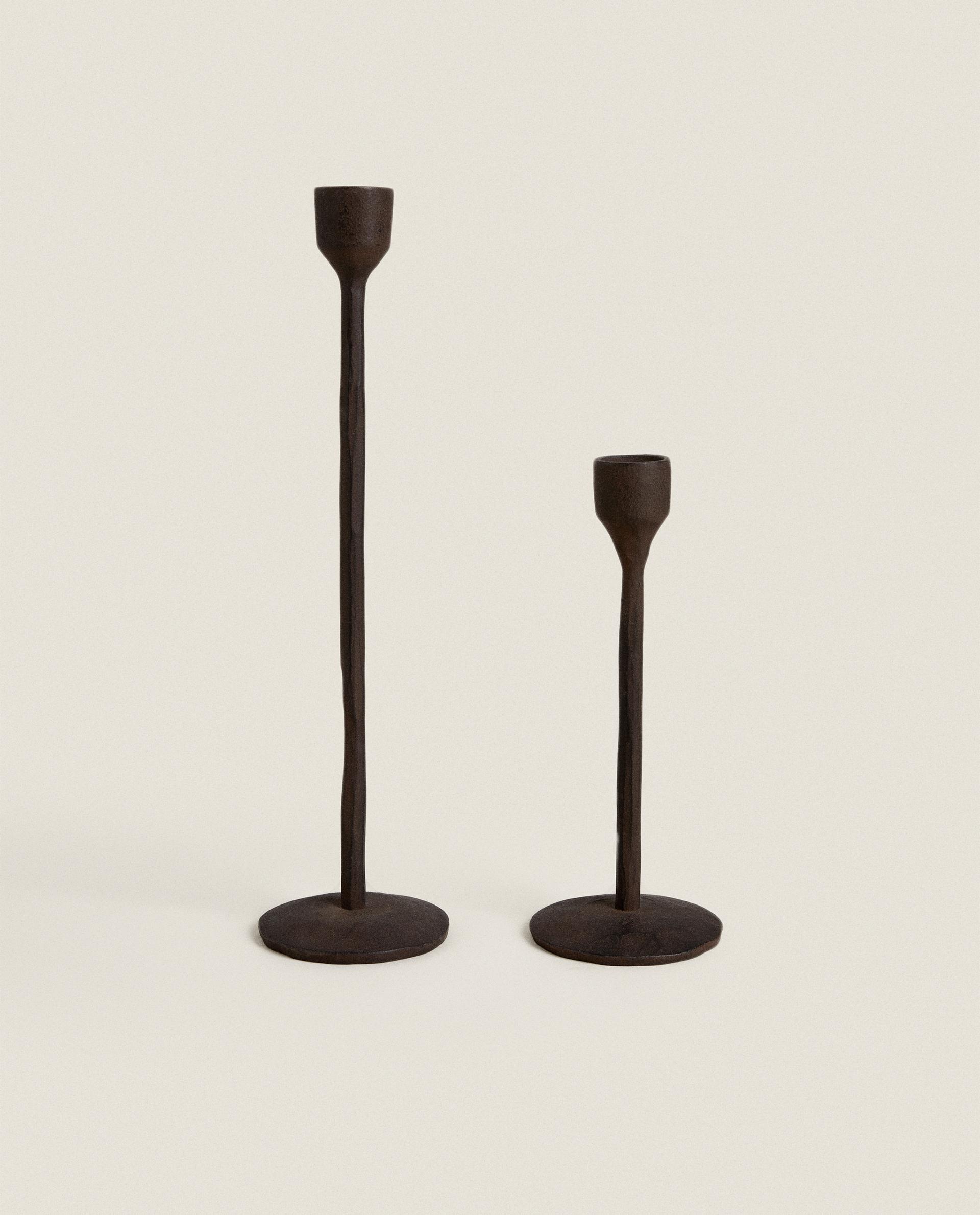 FACETED METAL CANDLESTICK | Zara Home United States of America
