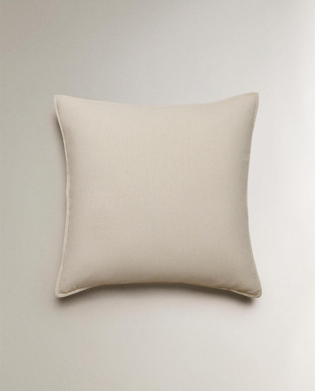 LINEN AND COTTON CUSHION COVER