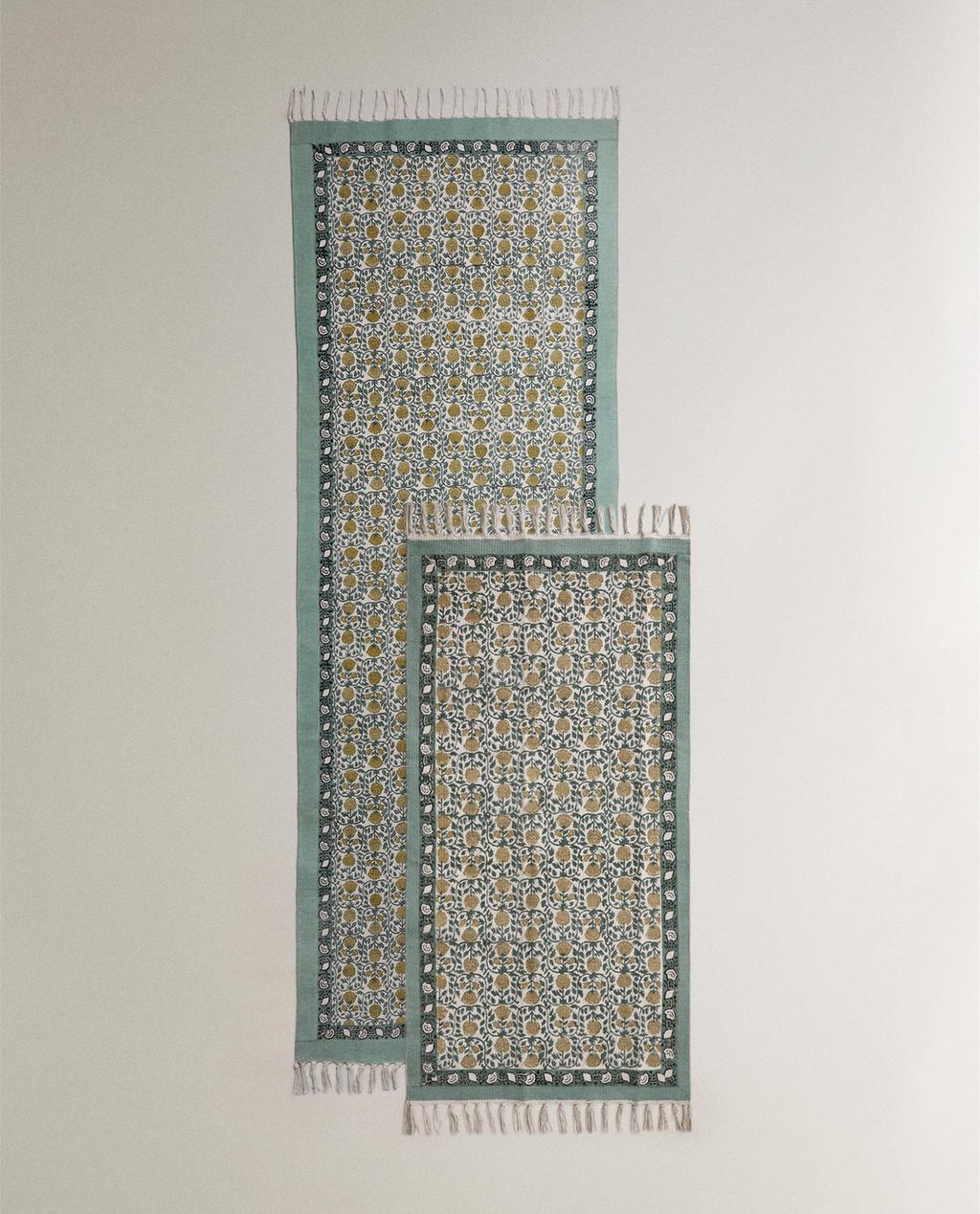 TAPPETO IN COTONE DOUBLE-FACE