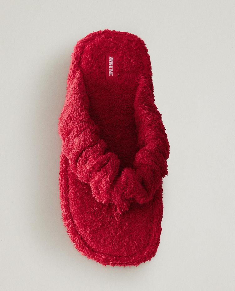 FLAT TERRY SANDALS