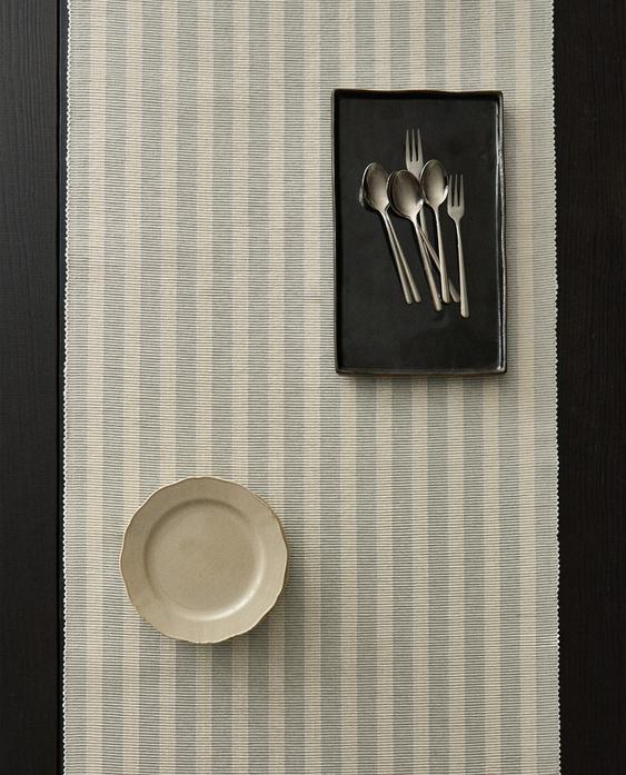 CHEMIN DE TABLE RAYURES