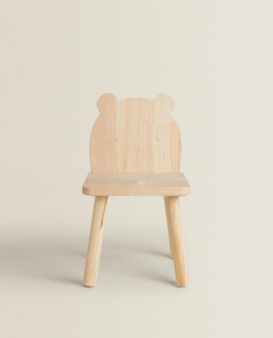 CHAISE EN BOIS OURSON