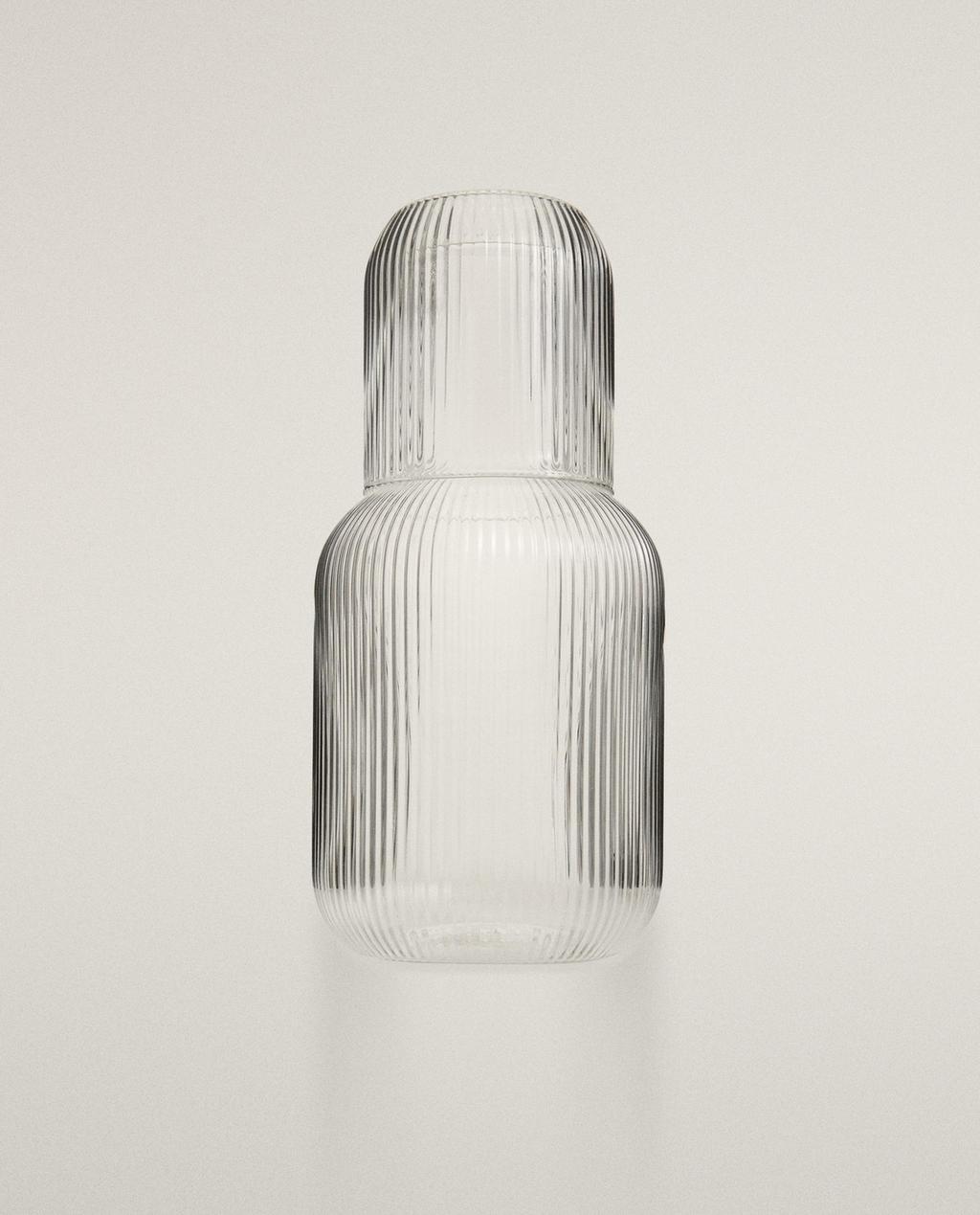 SET BOTELLA Y VASO BOROSILICATO