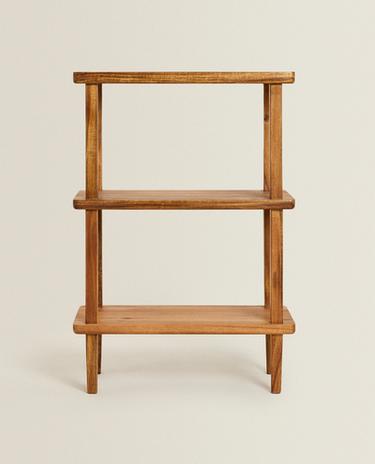 ESTANTERÍA DE MADERA DE ACACIA