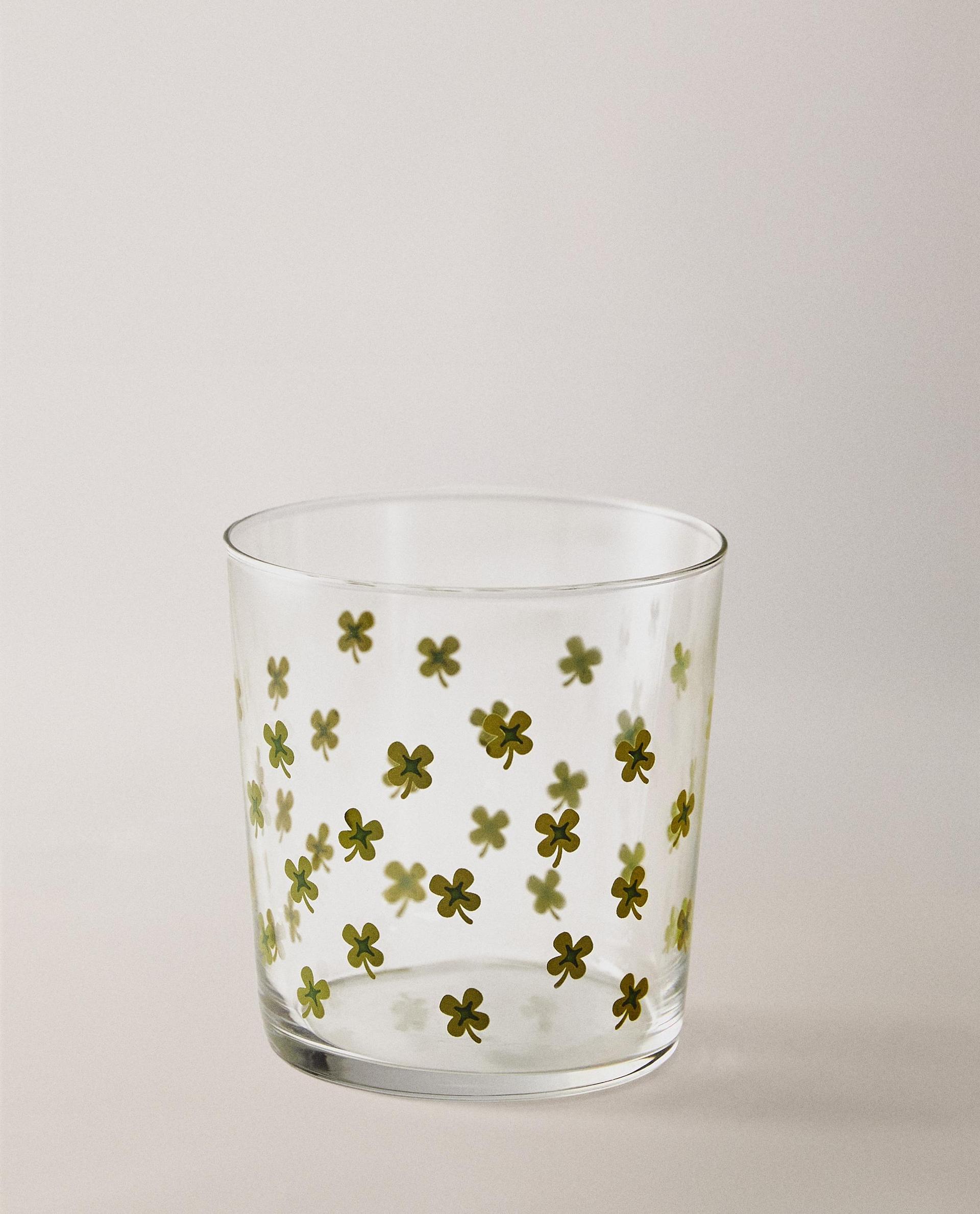 TRANSFER GLASS TUMBLER