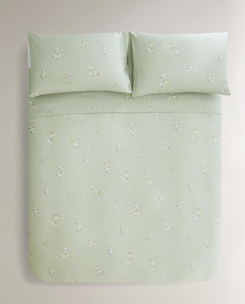 SATEEN WILD FLOWER DUVET COVER