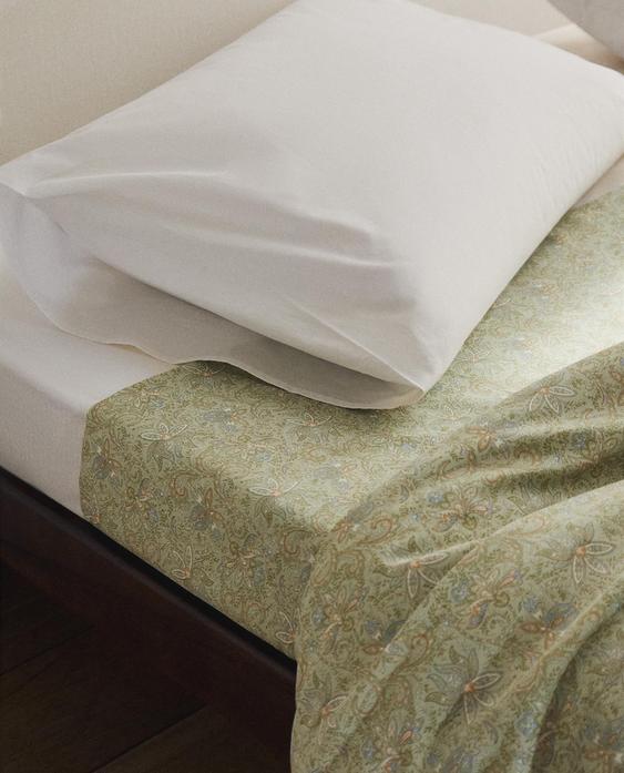 DRAP DE DESSUS PAISLEY SATIN