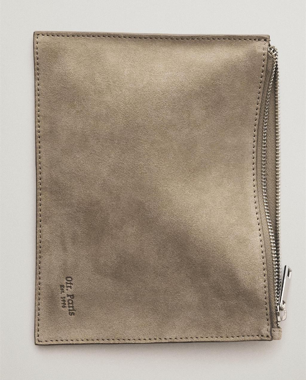 POCHETTE EN DAIM | 0FR. PARIS