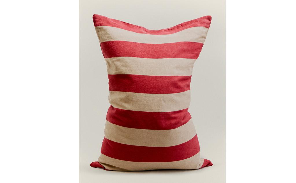 STRIPED LINEN CUSHION COVER | KATHARINE POLE