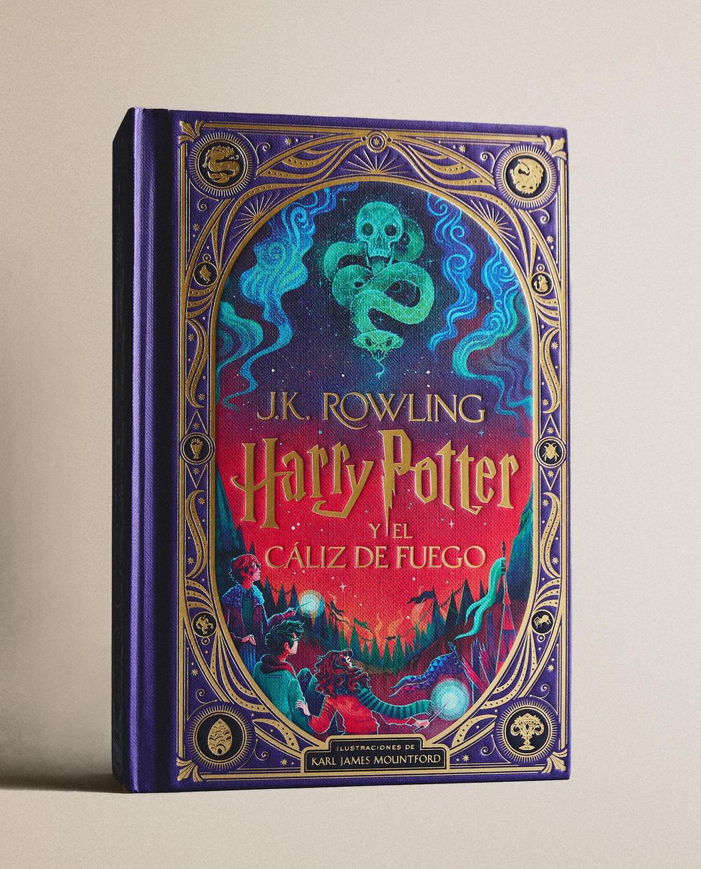 LIBRO HARRY POTTER Y EL CALIZ DE FUEGO (ESPAÑOL)