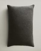 HOUSSE DE COUSSIN LIN EFFET DÉLAVÉ
