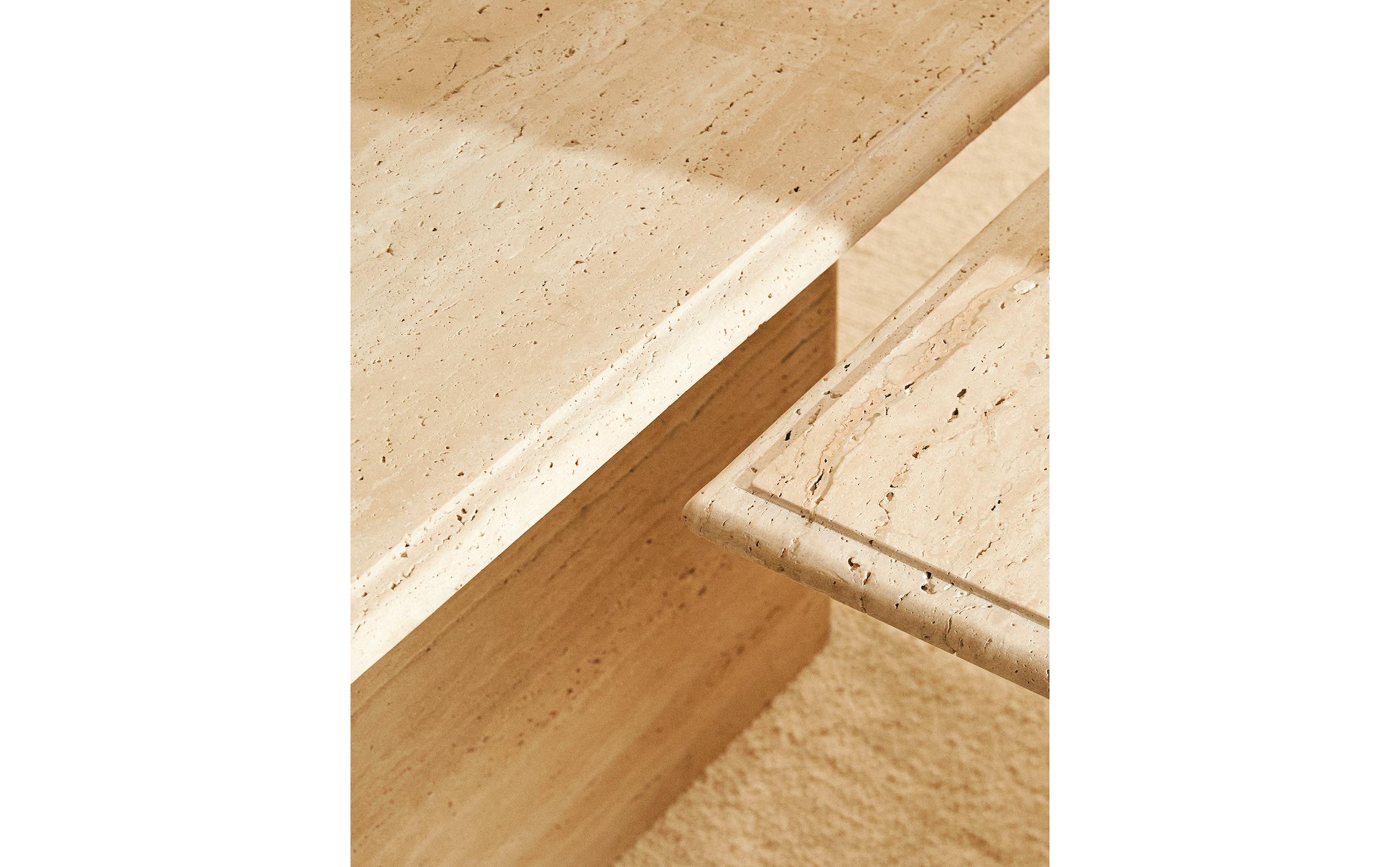 RECTANGULAR MARBLE TABLE