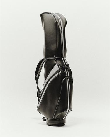 RIGIDE GOLF-LEDERTASCHE