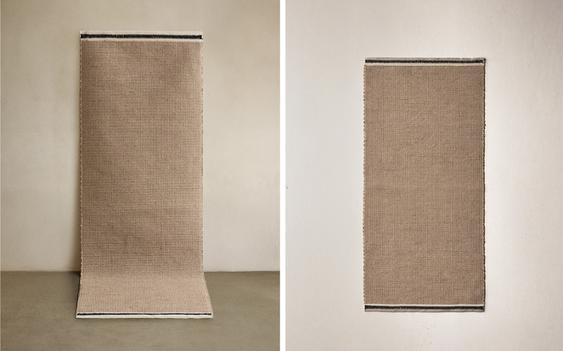 STRIPED JUTE RUG