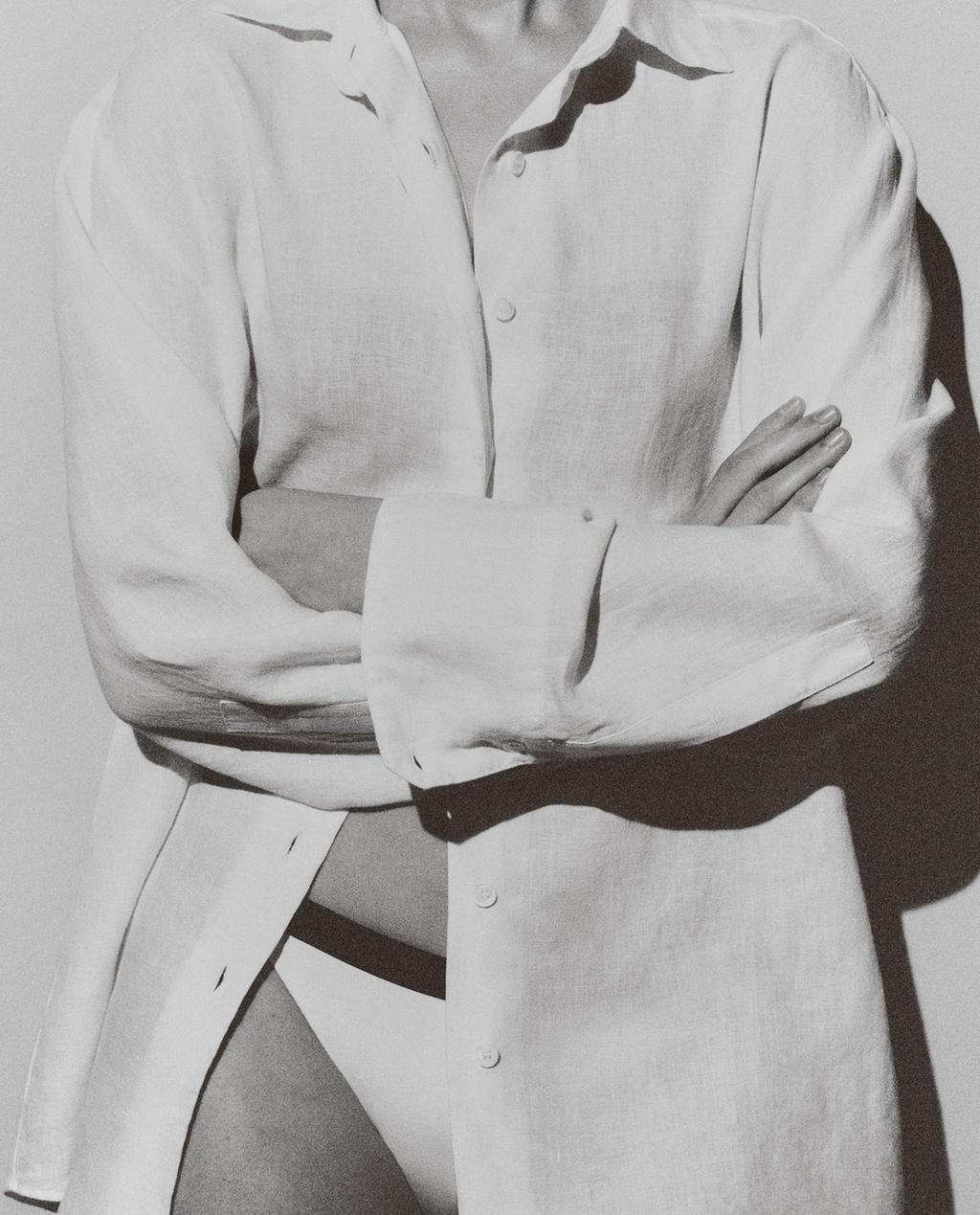LONG SLEEVE LINEN SHIRT