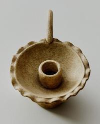 WAVY CERAMIC TEALIGHT HOLDER