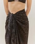 ANIMAL PRINT BEACH SARONG