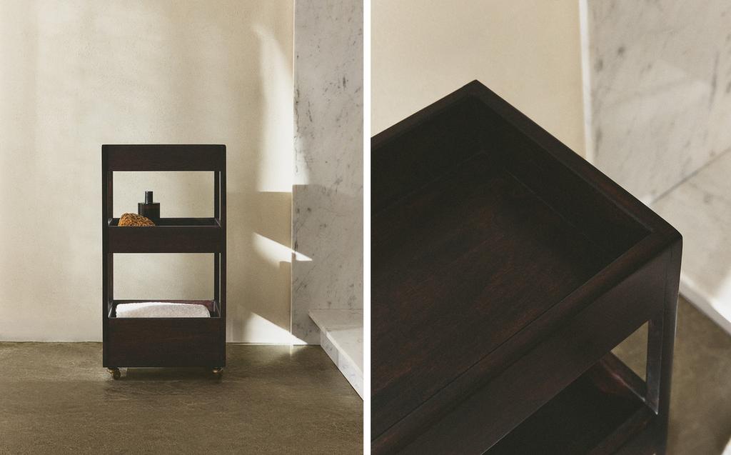 WOODEN STORAGE UNIT