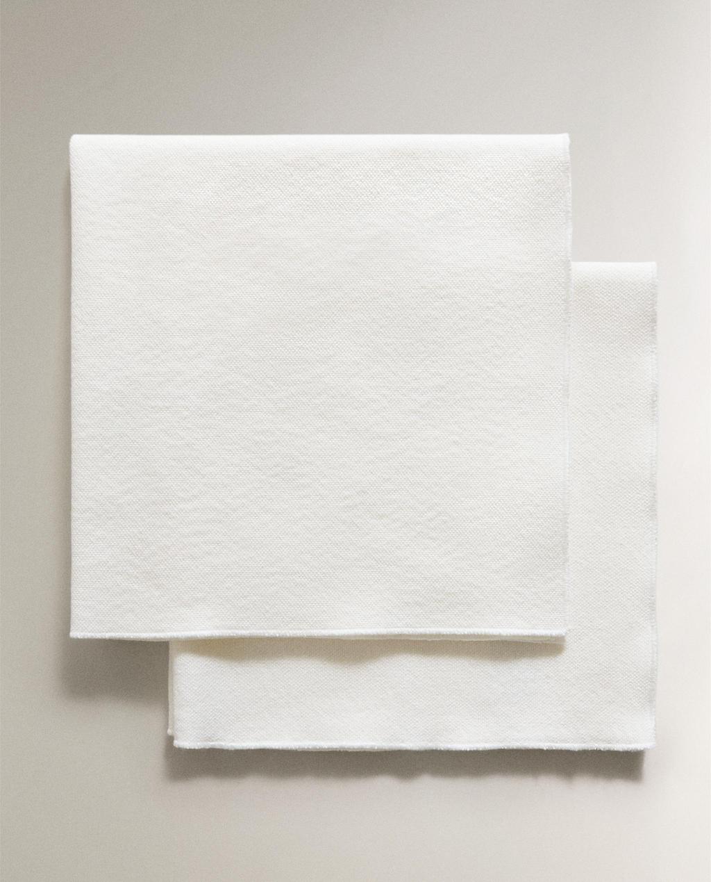 COARSE COTTON NAPKINS (PACK OF 2)