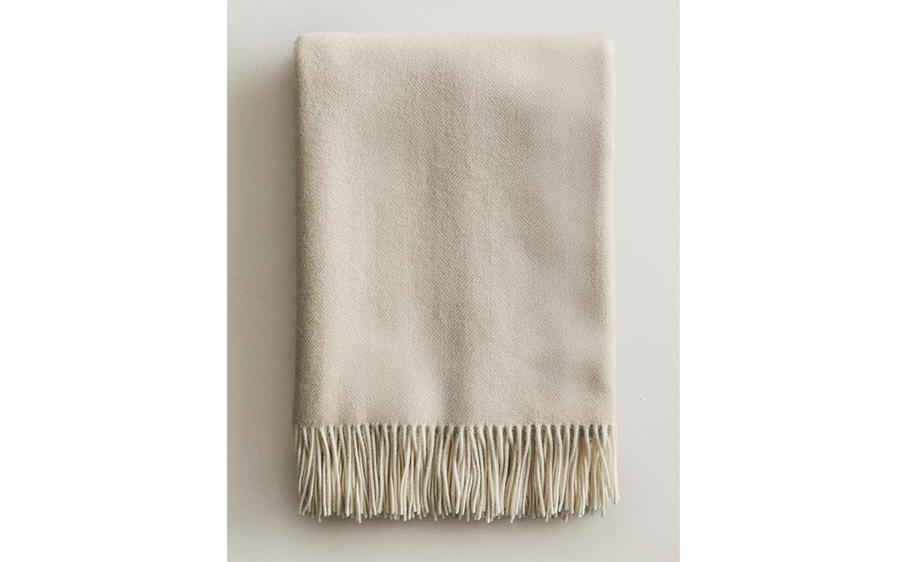 CASHMERE THROW