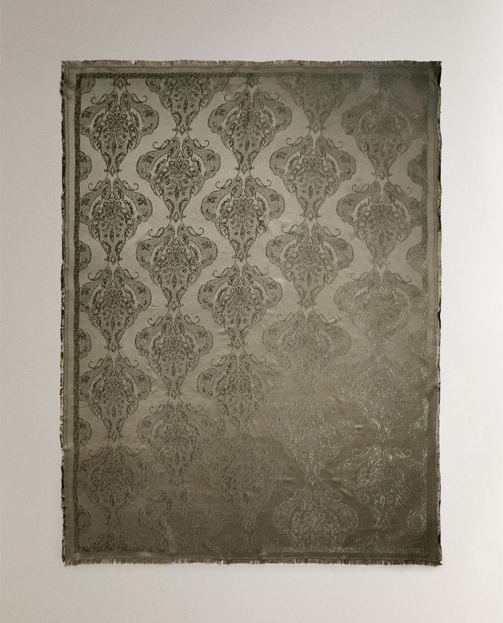 SATIN THROW