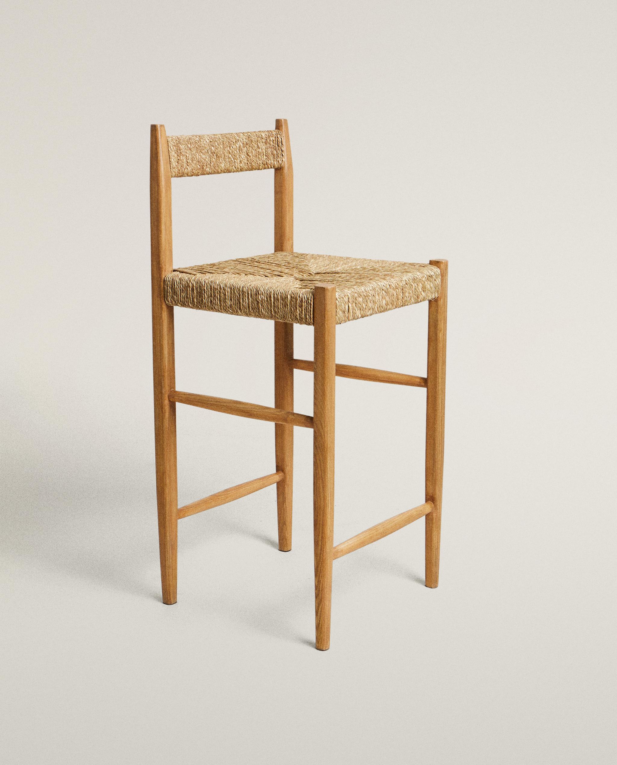 アッシュ材ハイ スツール | Zara Home 日本/Japan