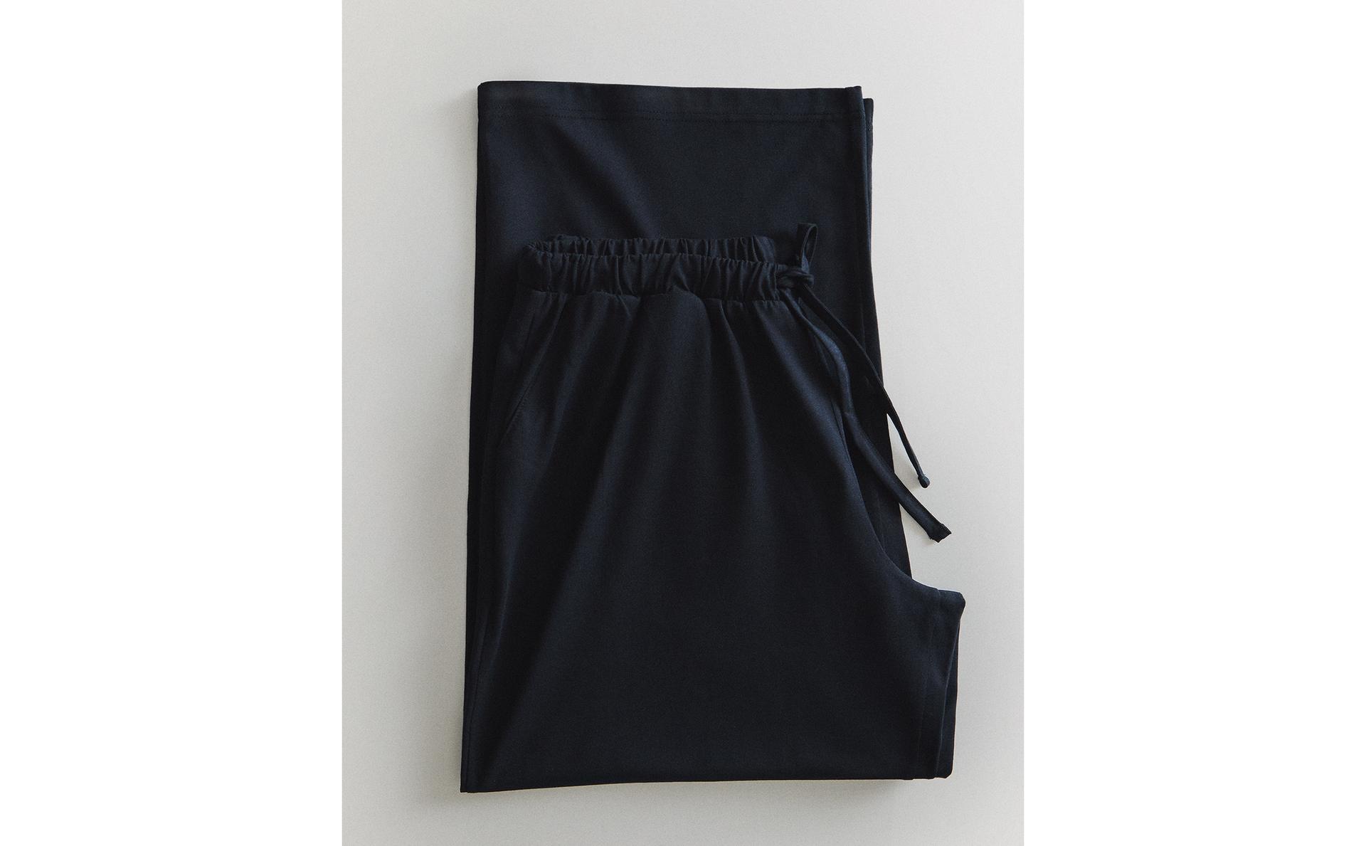 PLAIN COTTON TROUSERS