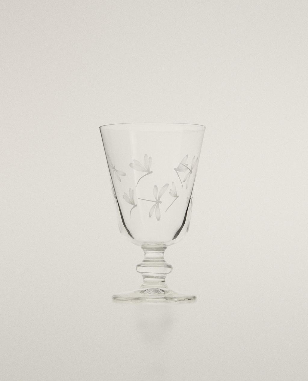 SKLENICE SE STOPKOU SE SÍTOTISKEM VÁŽKY