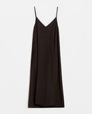 SATIN BEACH DRESS