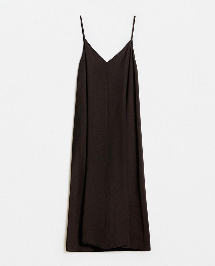 SATIN BEACH DRESS