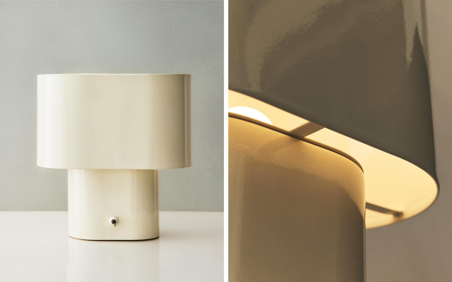 CORDLESS IRON TABLE LAMP