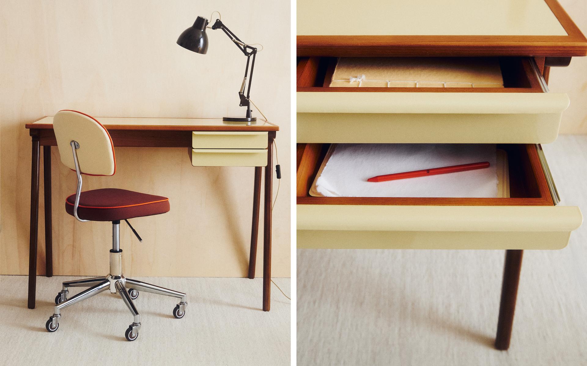 KIDS’ DESK WITH DRAWERS