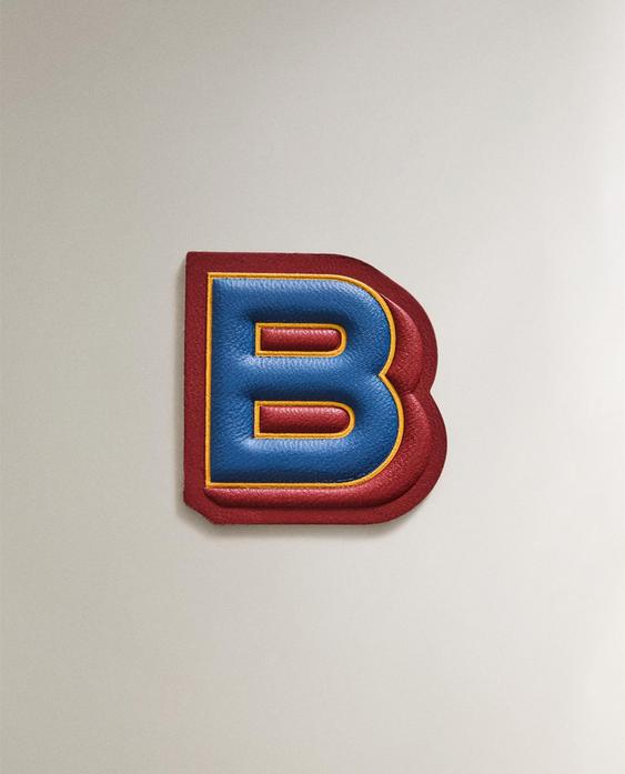 LEDER-PATCH BUCHSTABE B