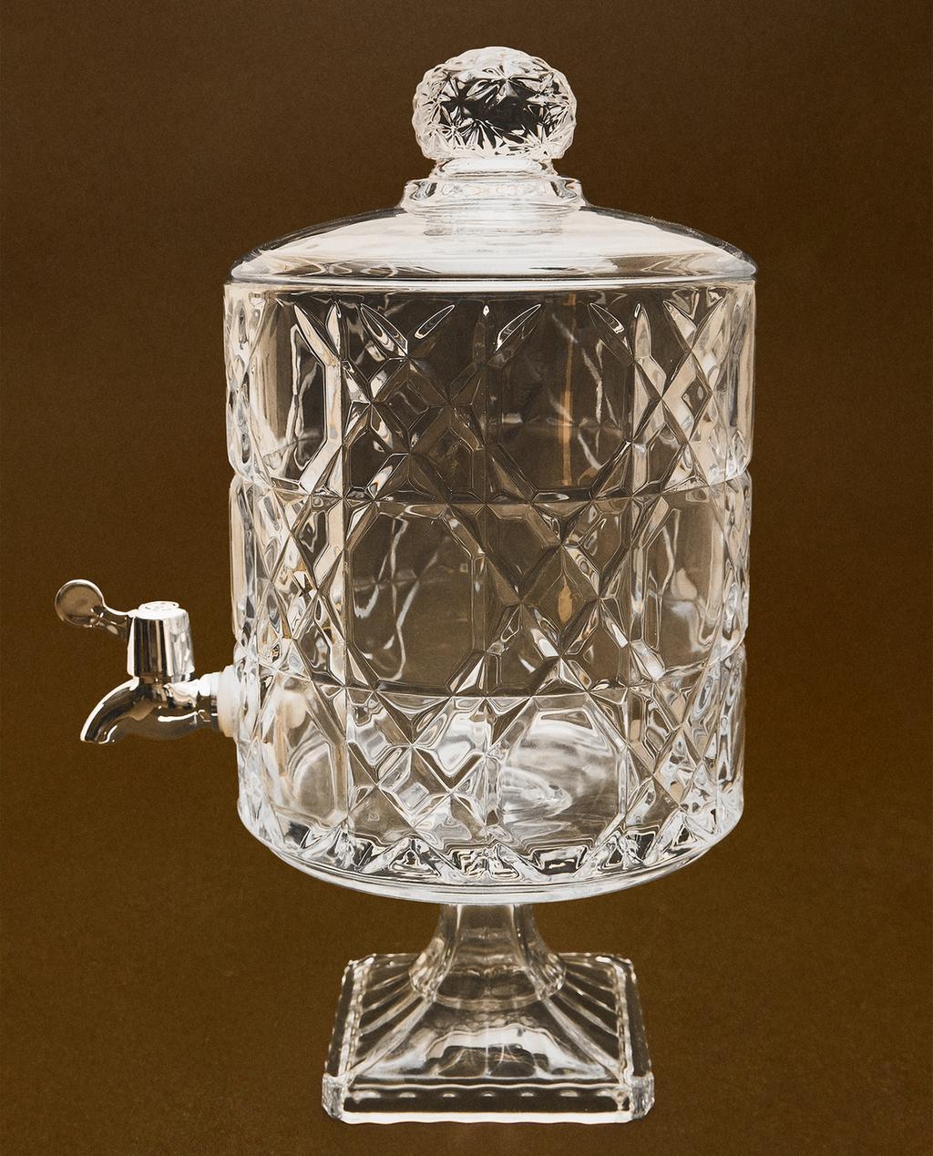 GLASS DRINKS DISPENSER