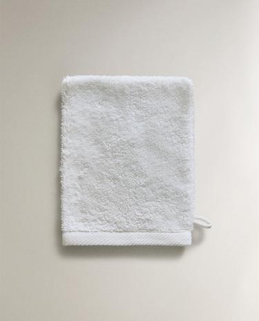 GANT DE TOILETTE EN COTON ÉPONGE