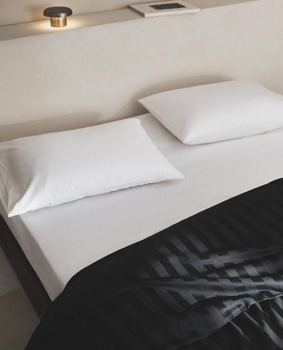 STRIPED SATEEN DUVET COVER (500 THREAD COUNT)