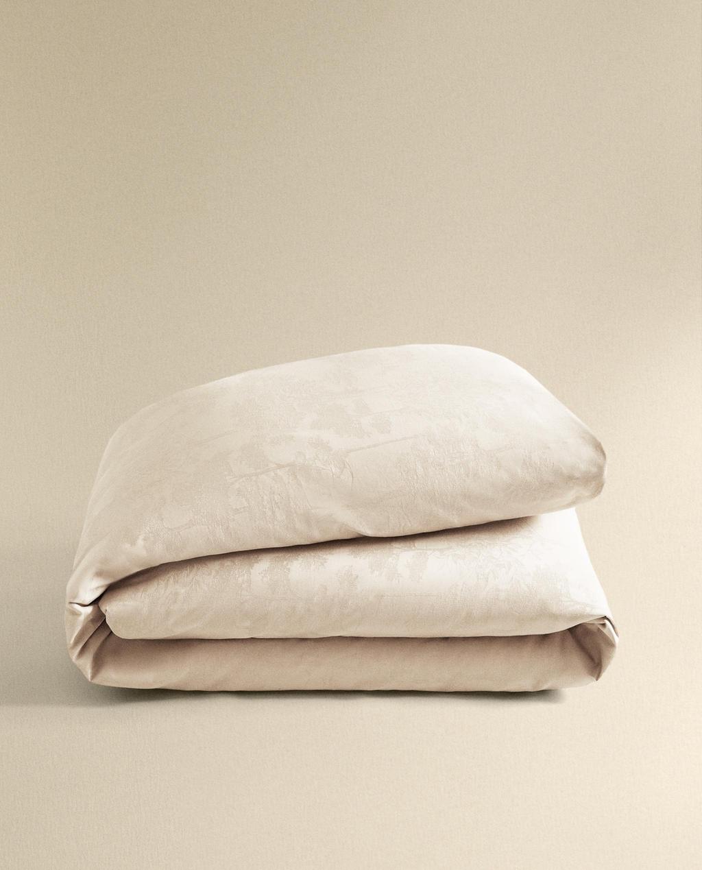 HOUSSE DE COUETTE SATIN JACQUARD