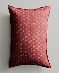 HOUSSE DE COUSSIN FLEURS ET RAYURES