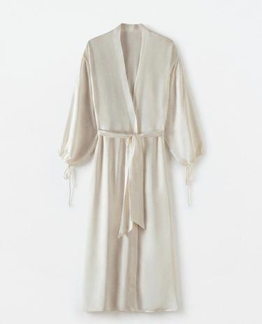 VESTAGLIA IN SATIN