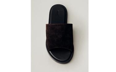 LEATHER SLIDERS