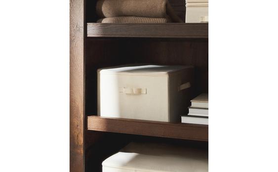 FOLDABLE STORAGE BOX WITH LID