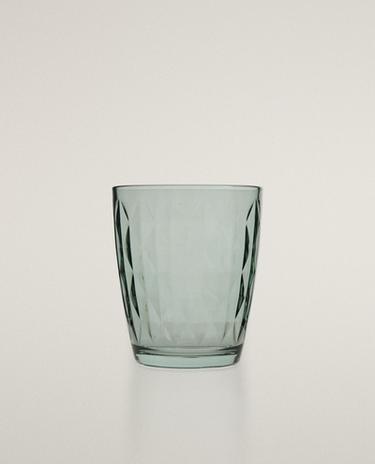 RAISED DIAMOND DESIGN TUMBLER