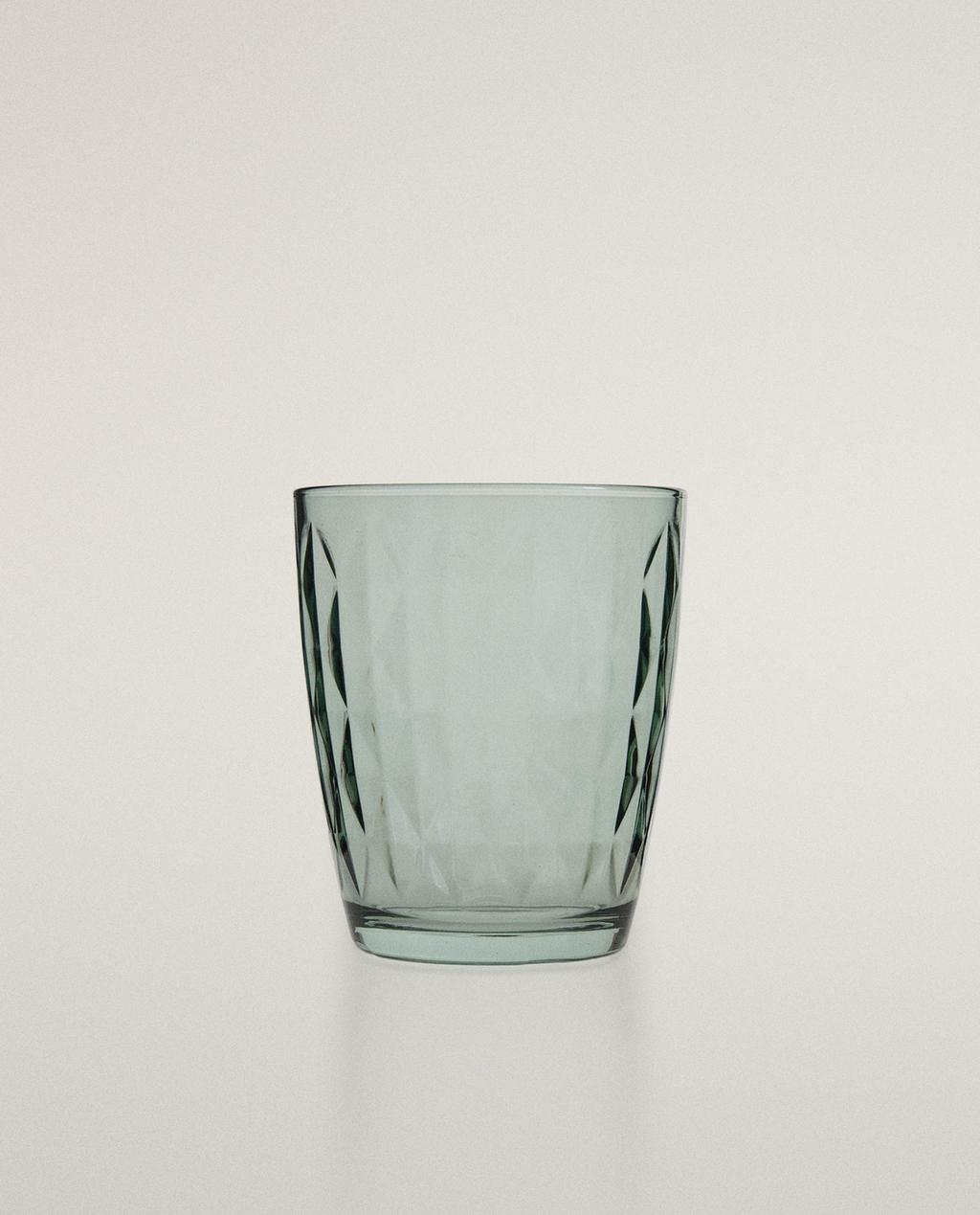 RAISED DIAMOND DESIGN TUMBLER